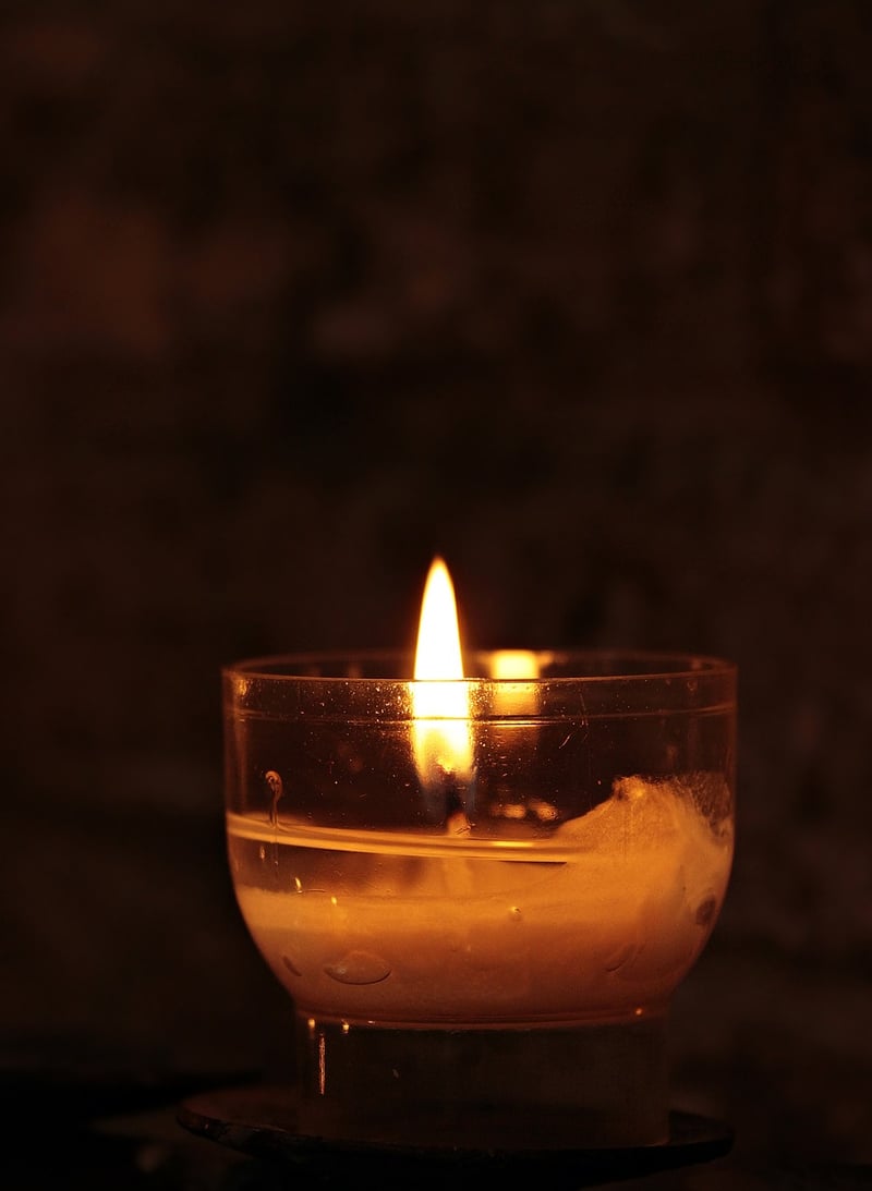 Romantic Candlelit Setting